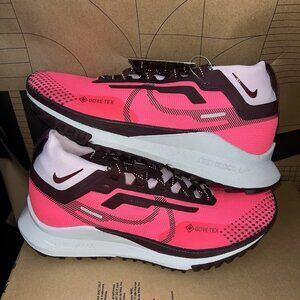 NEW Nike React Pegasus Trail 4 GTX Hyper Pink FN7769 600 Women's Size 7.5
